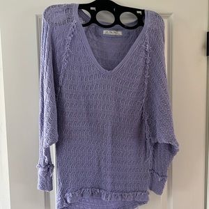 We The Free purple sweater